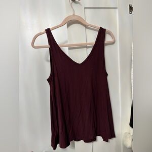 Old Navy Deep Burgundy Tank Top